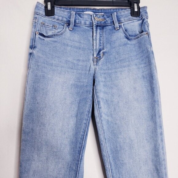 Old Navy Power Straight Leg Jeans Women's Size 2 - Picture 2 of 10